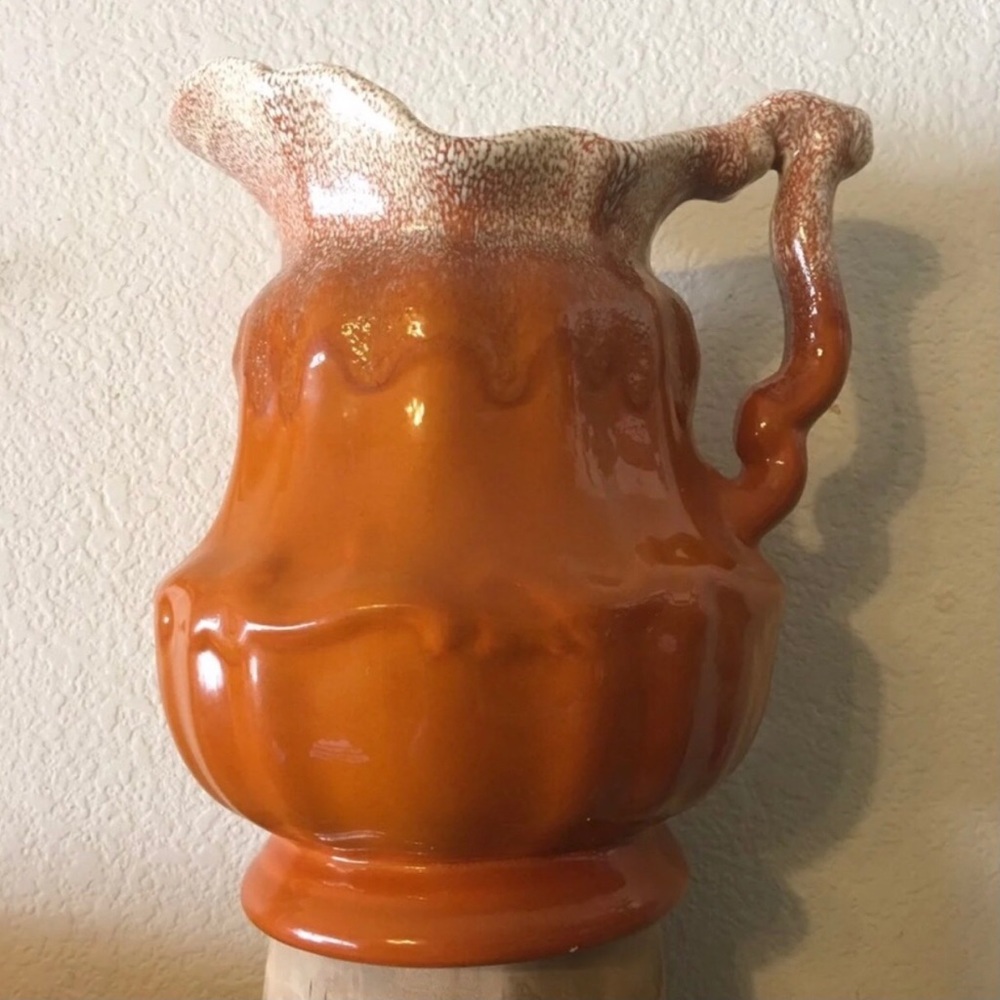 Vintage 1950s Maurice of CA ceramic pitcher
